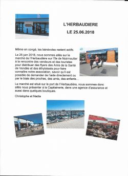 MARCHE DE L'HERBAUDIERE 25.06.2018