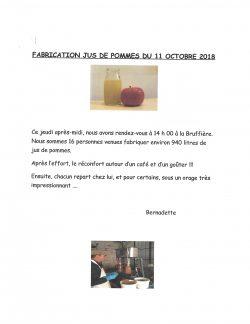 jus de pomme