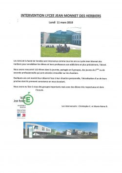 Lycée Jean Monnet 11.03.2019