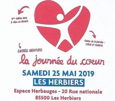 La Journée du Coeur aux Herbiers 25.05.2019