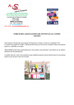 7) Forum des Associations de Fontenay 4.09.2021